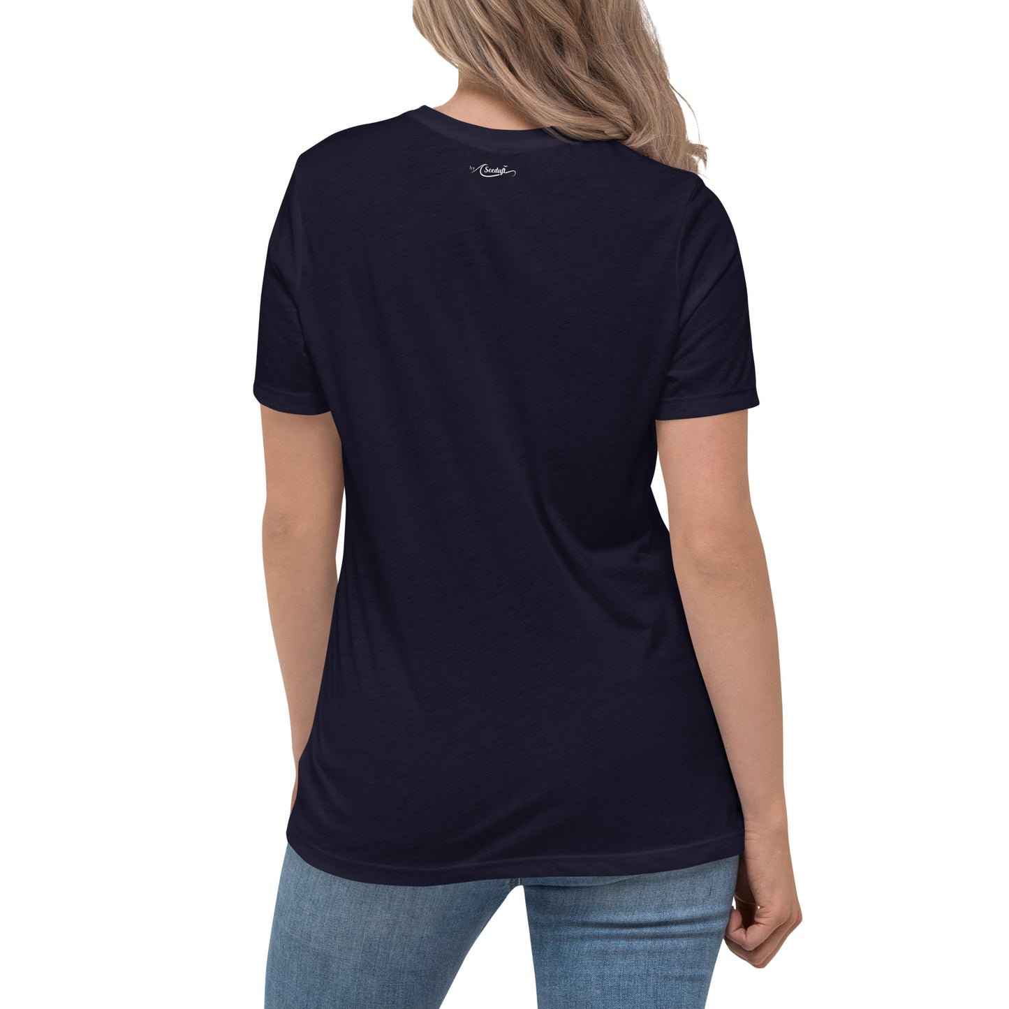 Lockeres Damen-T-Shirt (bestickt)