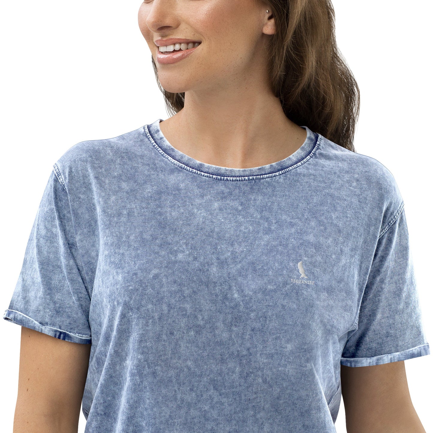 Denim-T-Shirt für Damen - Seeduft
