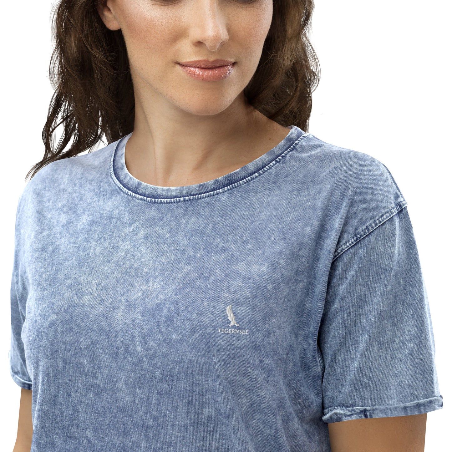 Denim-T-Shirt für Damen - Seeduft